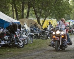 motorcycle camping