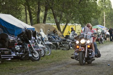 motorcycle camping