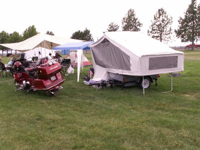 motorcycle camping