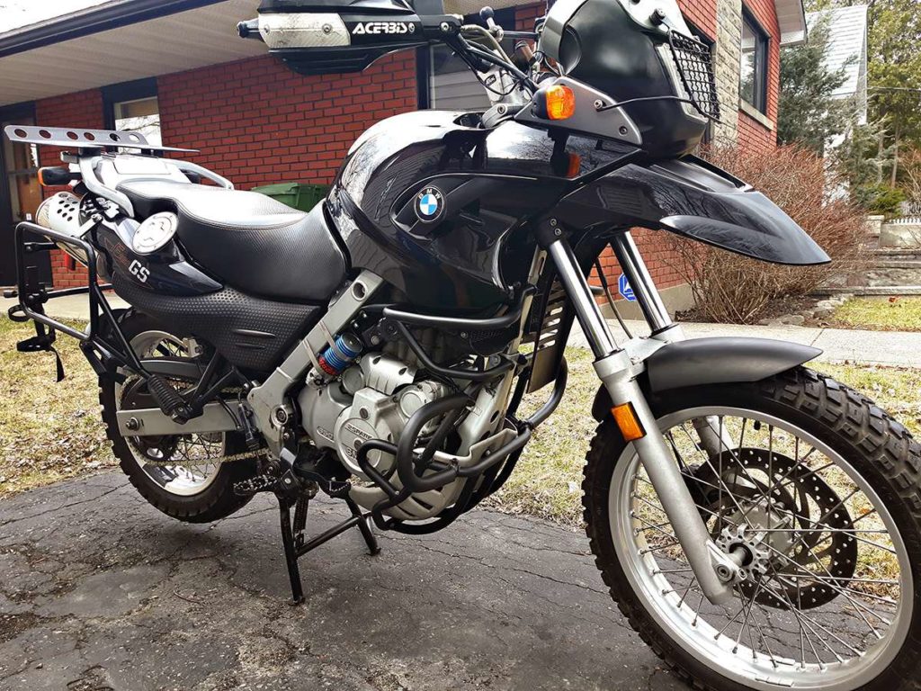 motorcycle ready after servicing