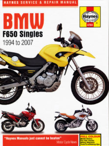 cover of motorcycle manual