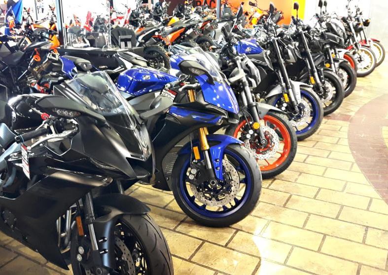 New used online motorcycles