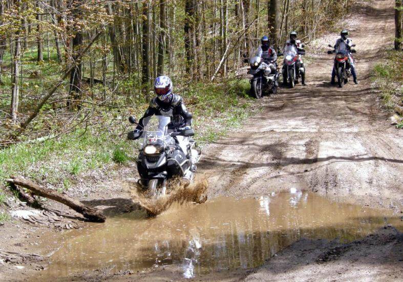 mud bog - motorcycle training - Riders Plus Insurance