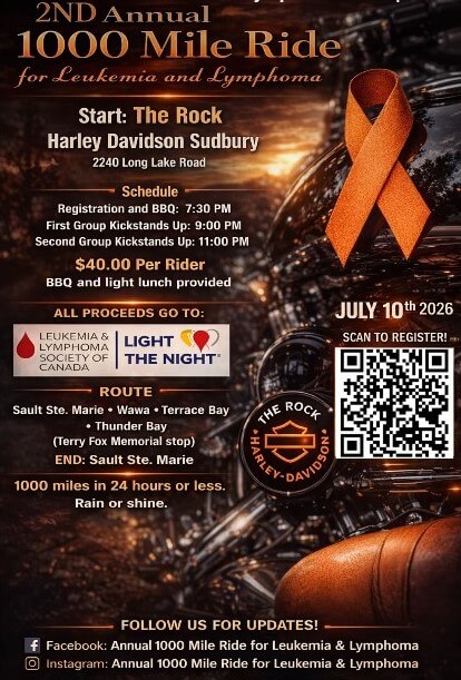 2nd Annual 1000 Mile Ride for Leukemia and Lymphoma