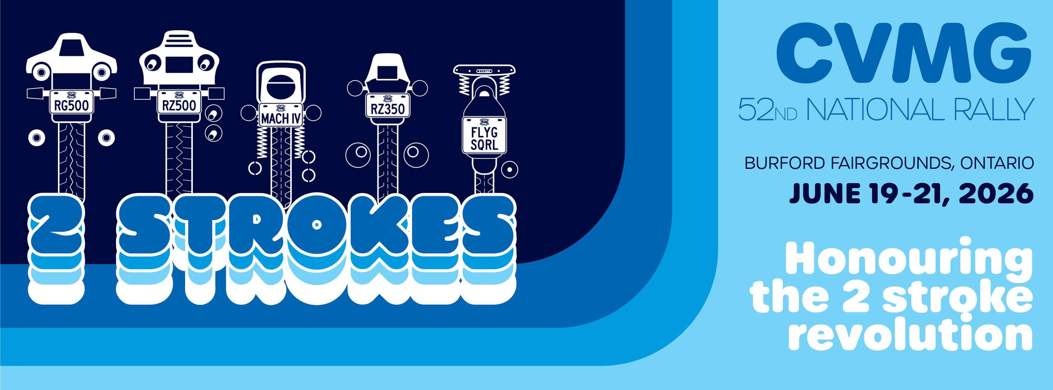 52nd Canadian Vintage Motorcycle Group National Rally