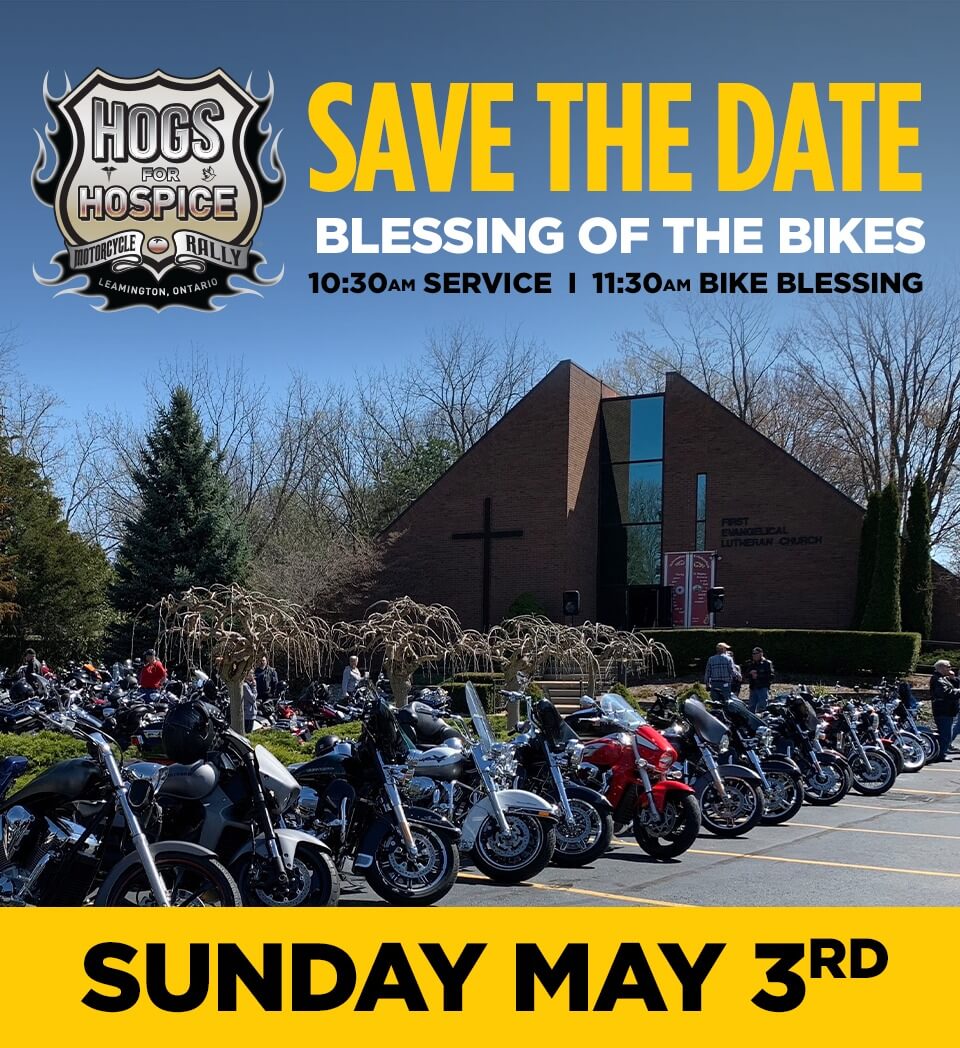 Hogs for Hospice: Blessing of the Bikes
