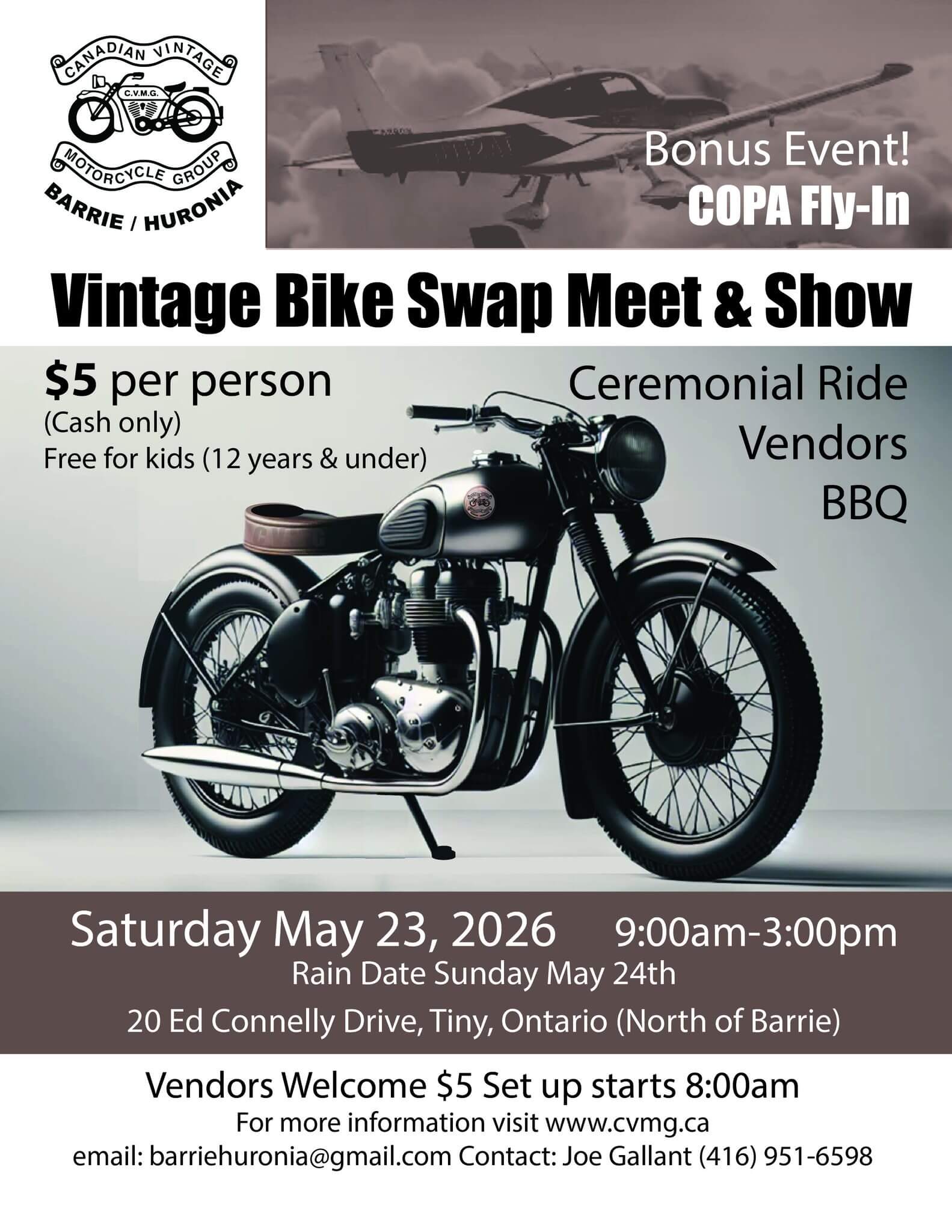 Vintage Bike Swap Meet & Show