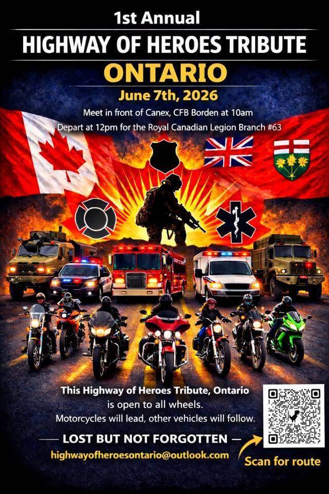 1st Annual Highway of Heroes Tribute Ontario