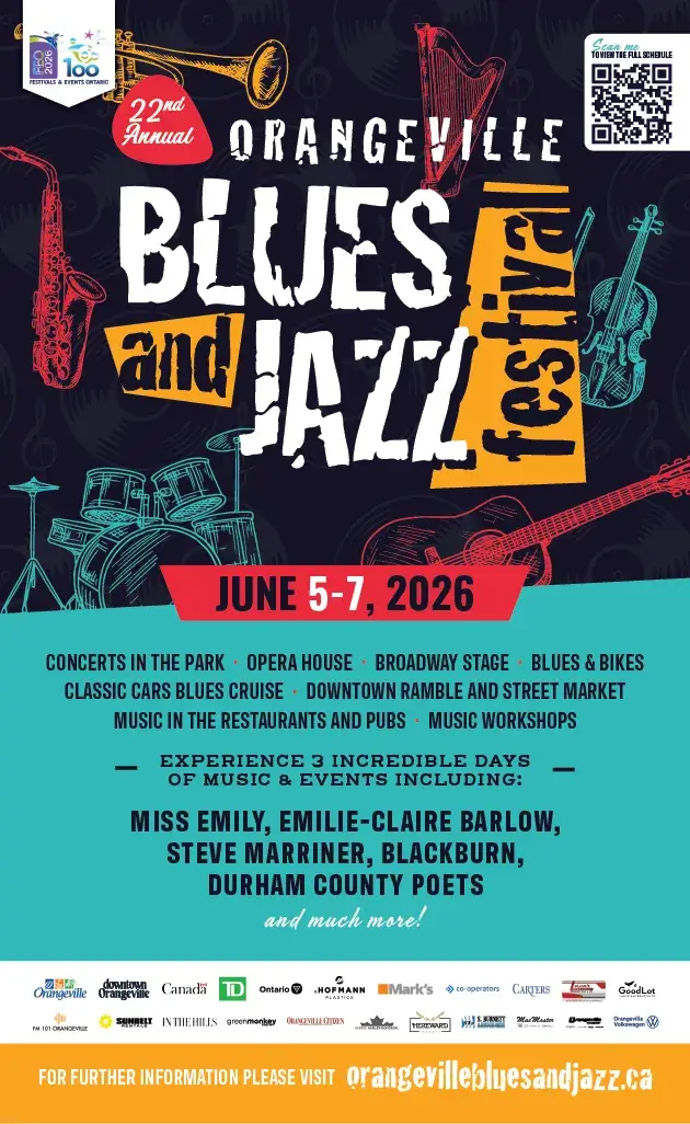 22nd Annual Orangeville Blues and Jazz Festival