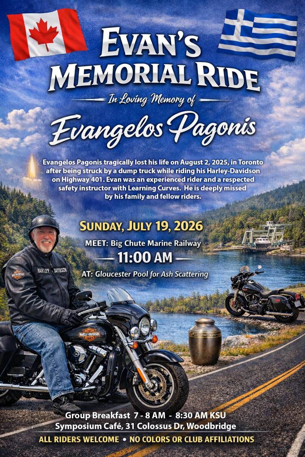 Evan's Memorial Ride