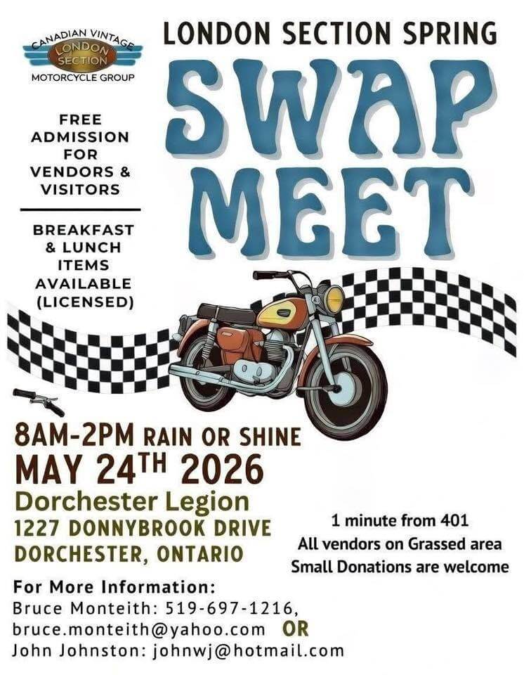 London Section Spring Swap Meet
