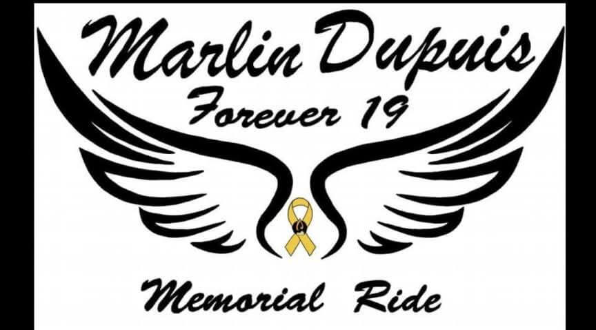 Marlin Dupuis Forever 19 Memorial Ride
