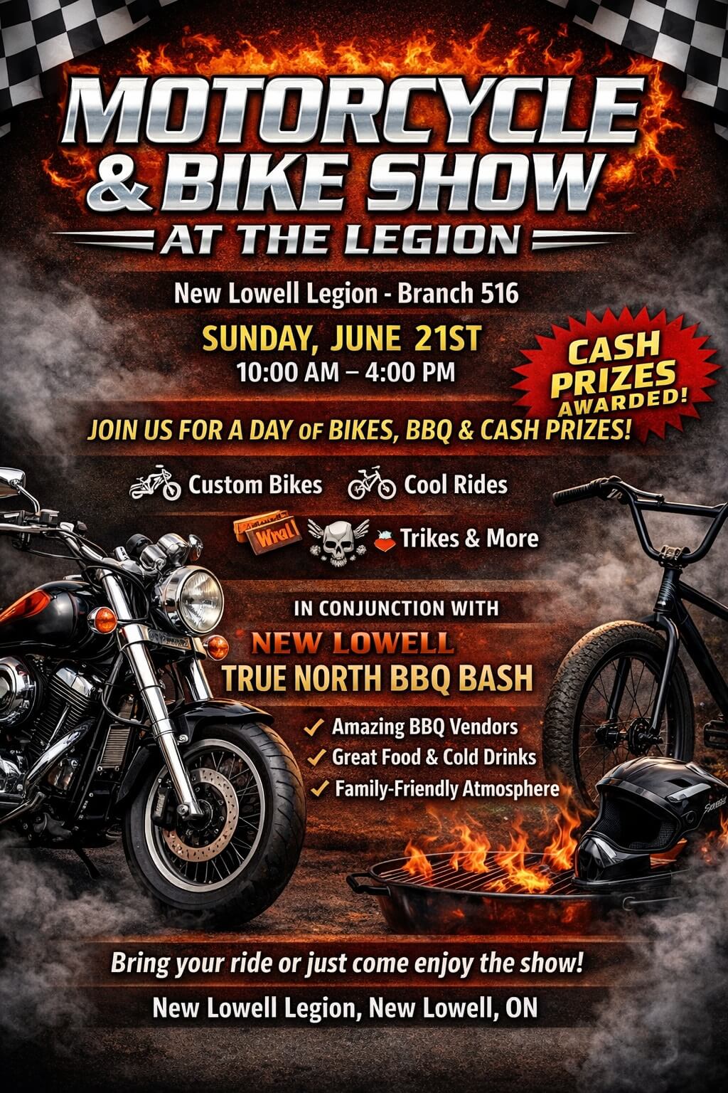 Motorcycle & Bike Show at the Legion
