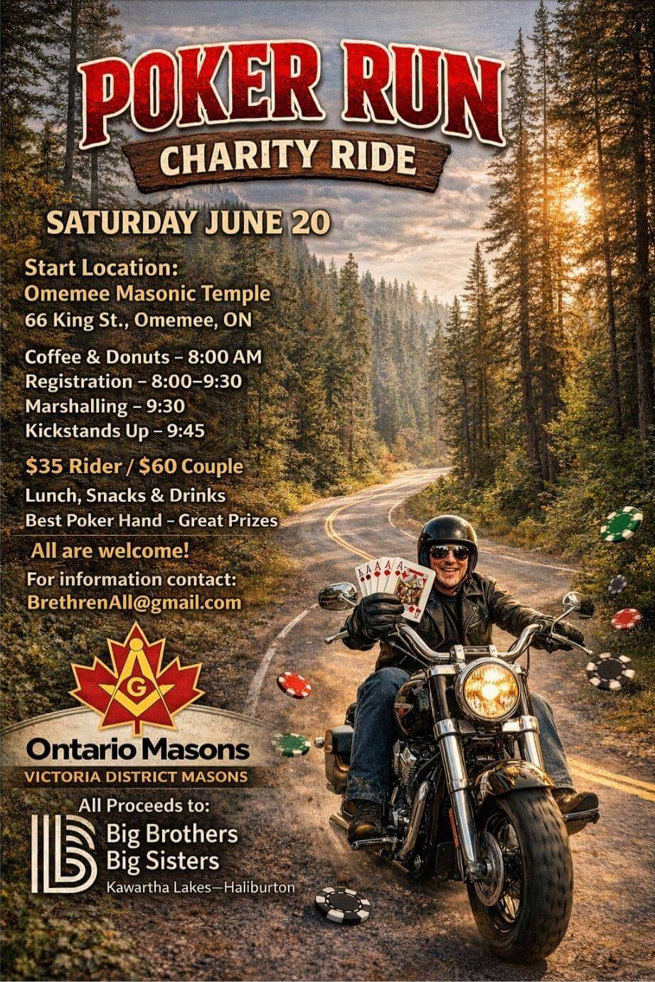 Poker Run Charity Ride