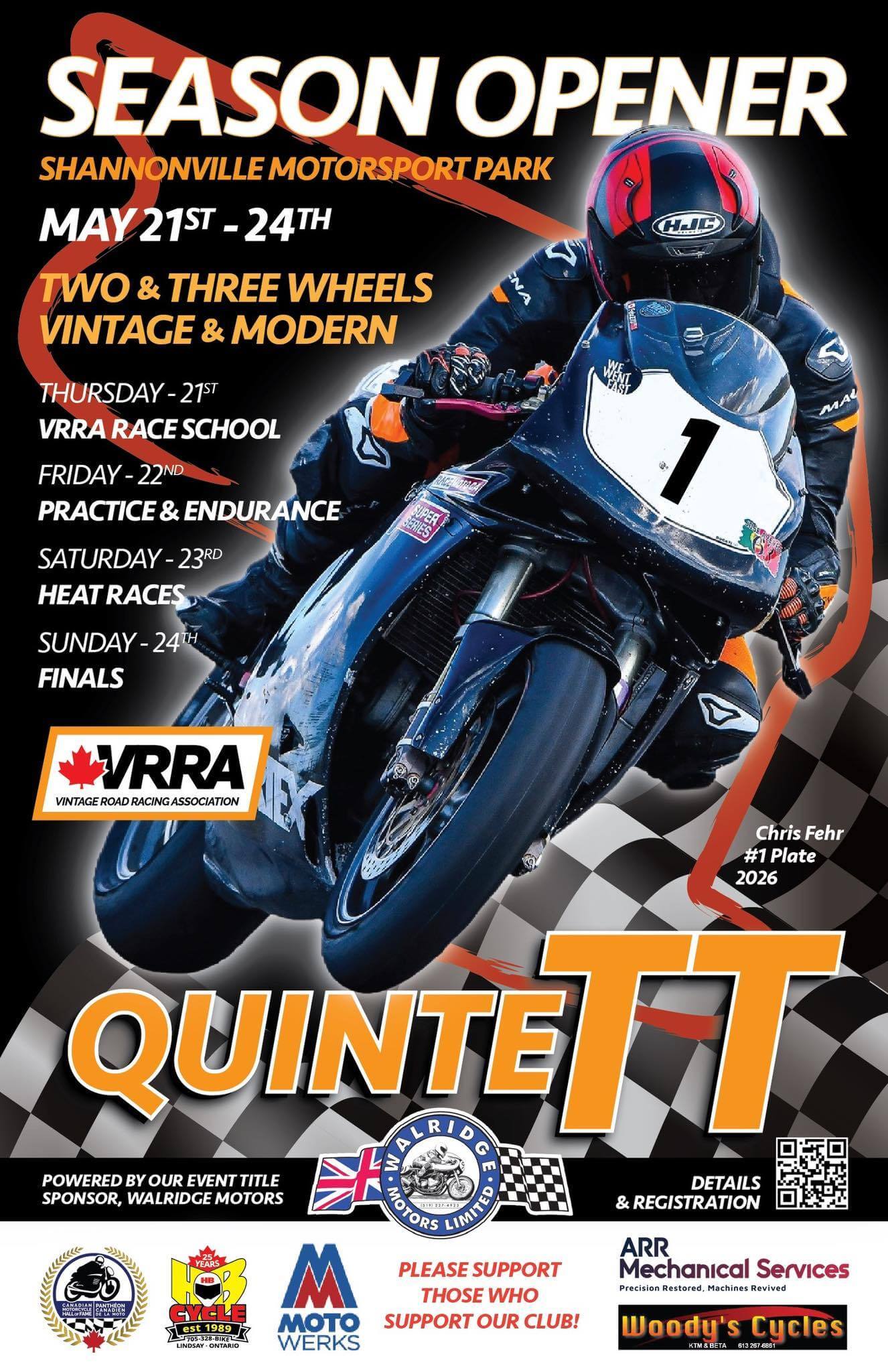 Quinte TT: Season Opener
