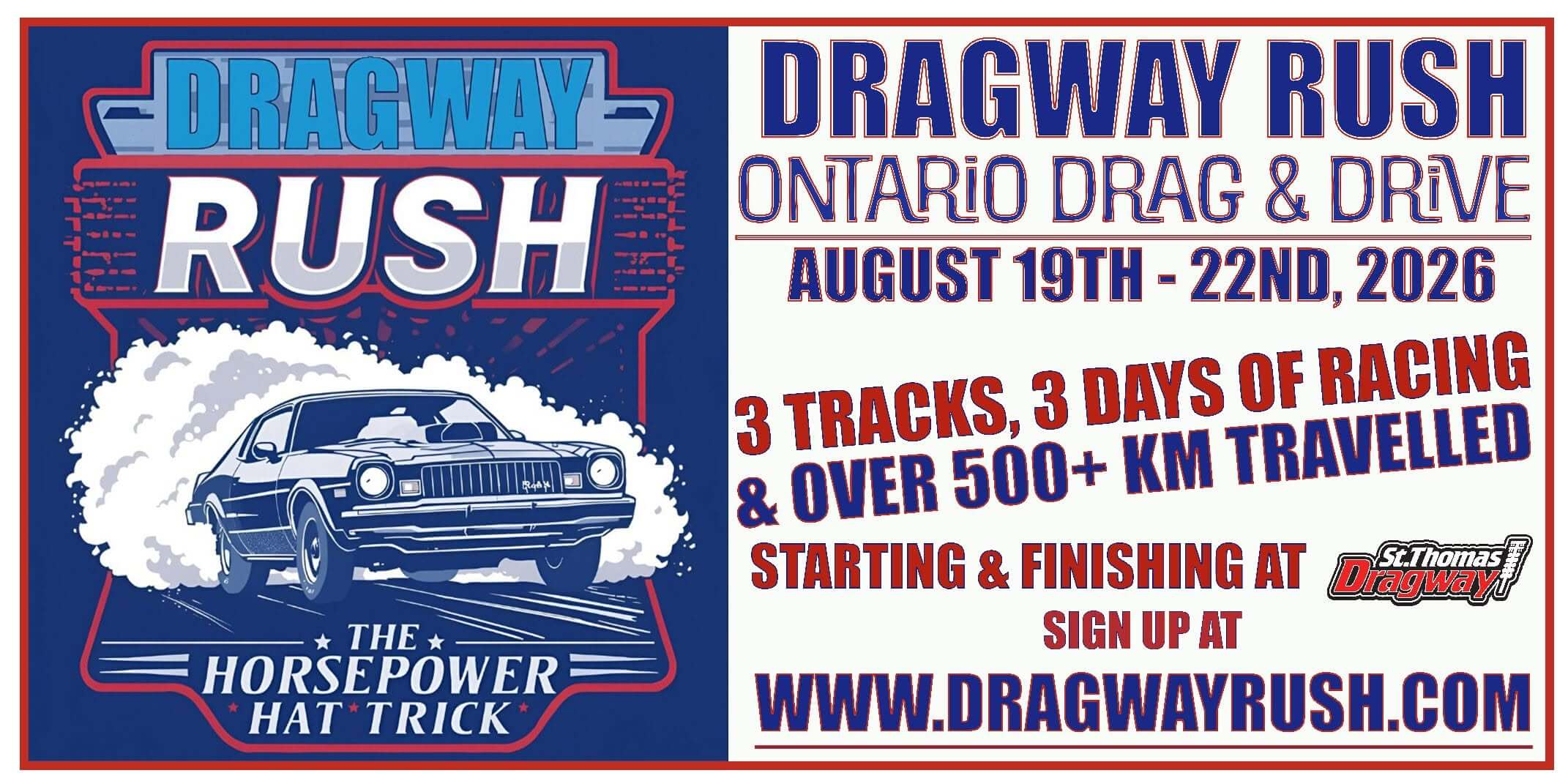 Dragway Rush Ontario Drag & Drive