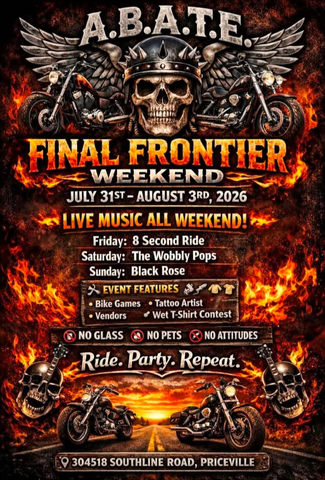 A.B.A.T.E. Final Frontier Weekend