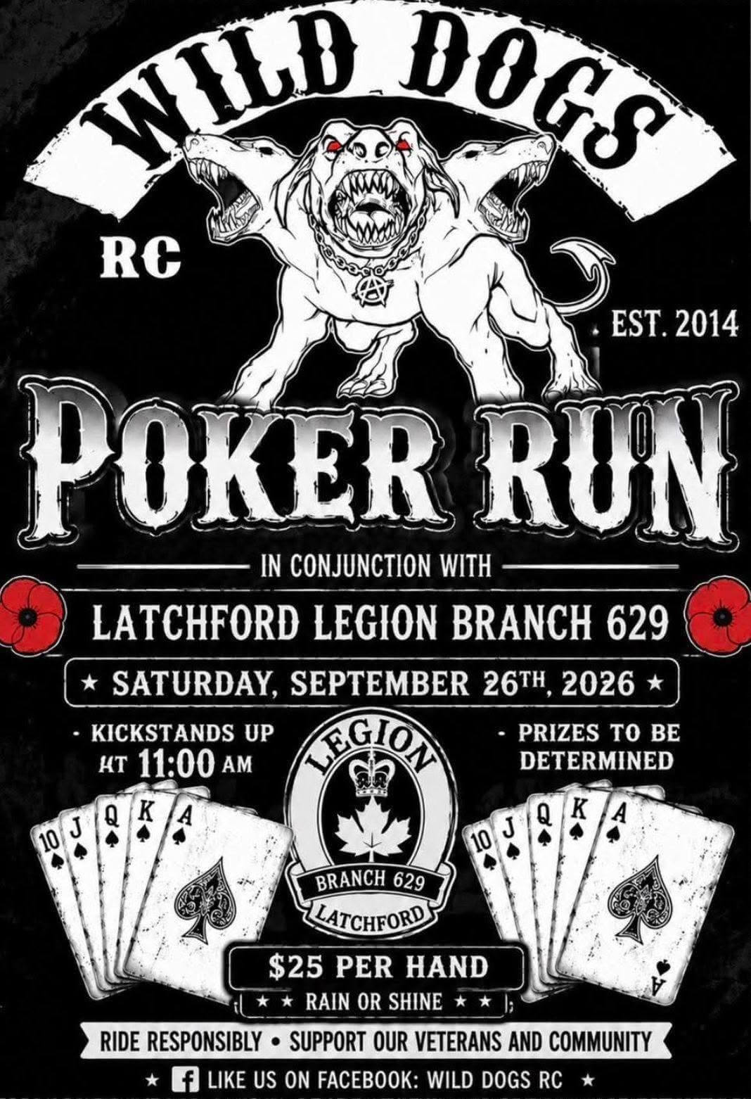 Wild Dogs RC Poker Run